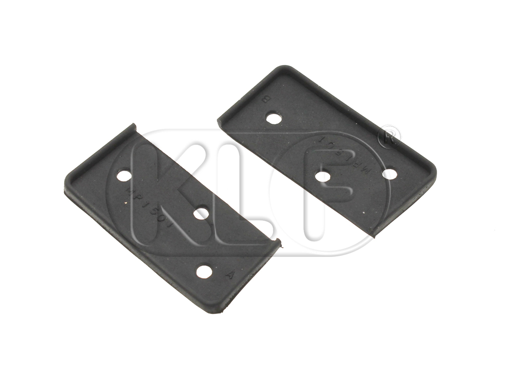 Seal for Rear Bow Base, pair, year thru 7/64 Seal for Rear Bow Base, pair, year thru 7/64