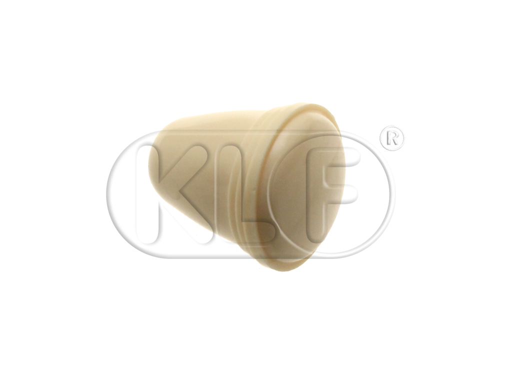 Knob for Light Switch / Choke / Ashtray, ivory, 5 mm thread, year thru L7/66