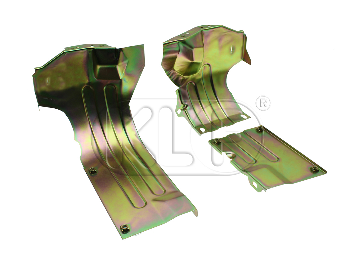 Lower engine tinware set, galvanized, set of 3pcs, Top Quality, 29-37 kW (40-50 PS) Lower engine tinware set, galvanized, set of 3pcs, Top Quality, 29-37 kW (40-50 PS)