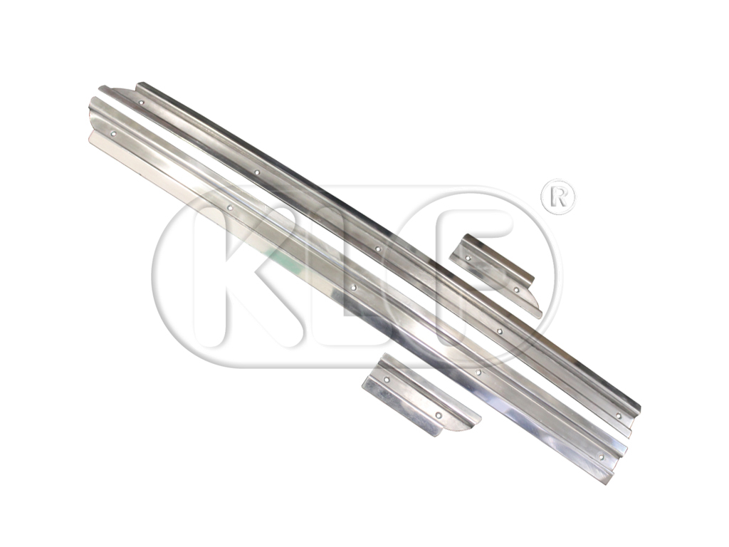 Sunroof Guide Rail Set, year 56-63 Sunroof Guide Rail Set, year 56-63