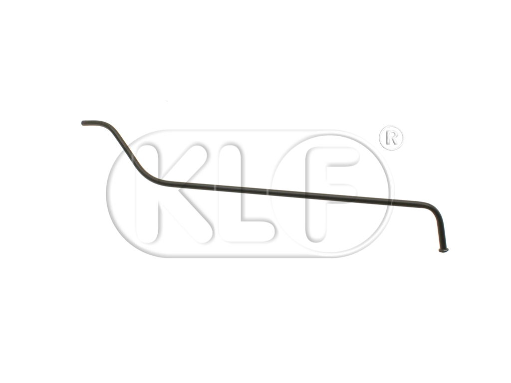 Brake line, extends from reservoir to master cylinder, year 54 - 07/67 Brake line, extends from reservoir to master cylinder, year 54 - 07/67