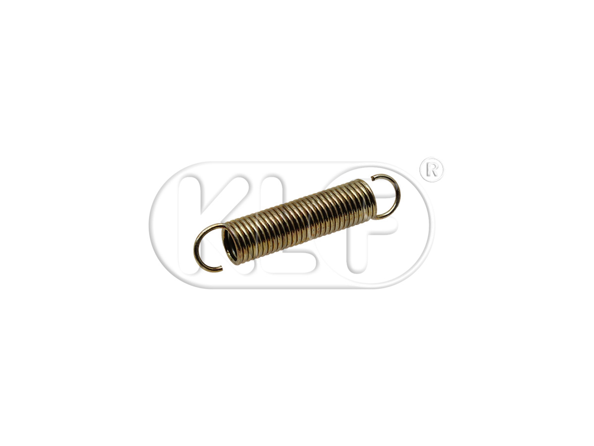 Heat exchanger lever spring Heat exchanger lever spring