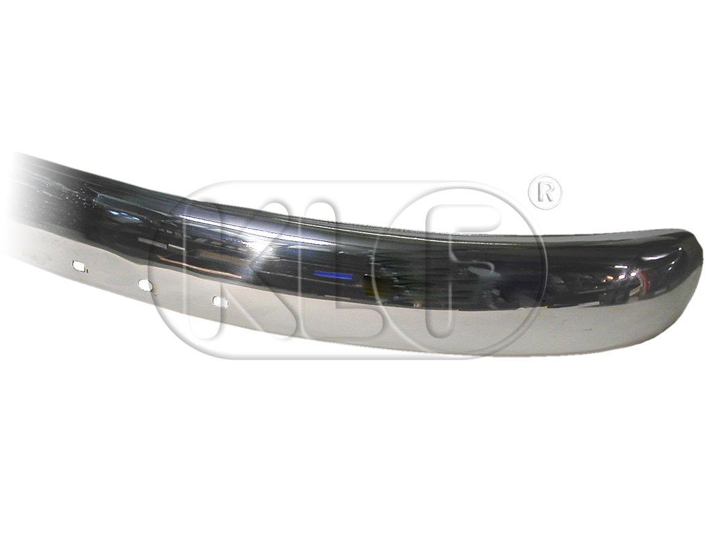 Bumper Blade rear, chrome, stainless steel, top quality, year 9/52-7/67