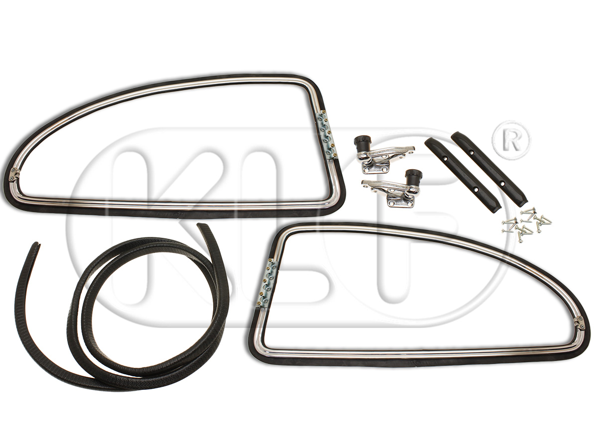 Ausstellfenster, hinten, klar, ab Bj. 08/64 Ausstellfenster, hinten, klar, ab Bj. 08/64