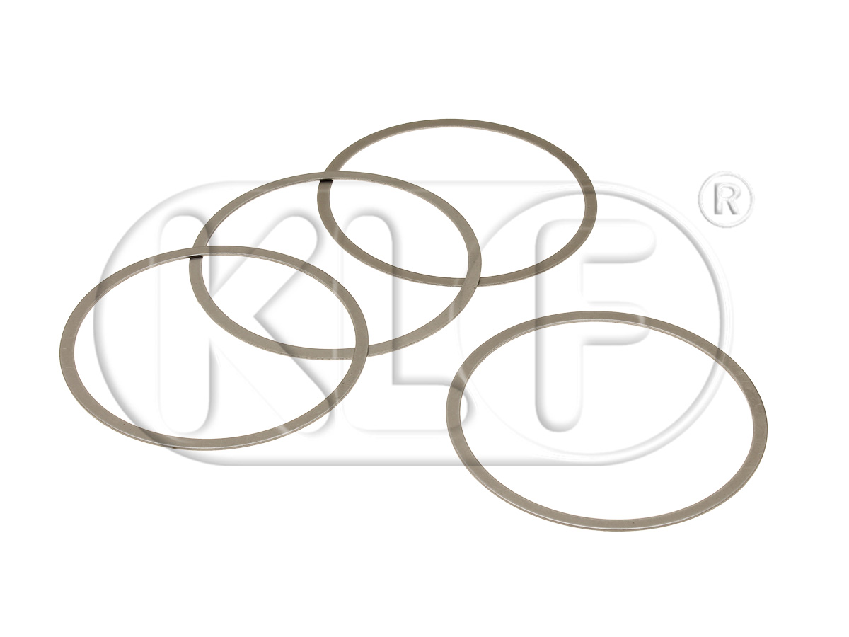 Zylinder-Unterlegringe, 1,02mm, Satz 4 Stück, 25-37 kW (34-50 PS)