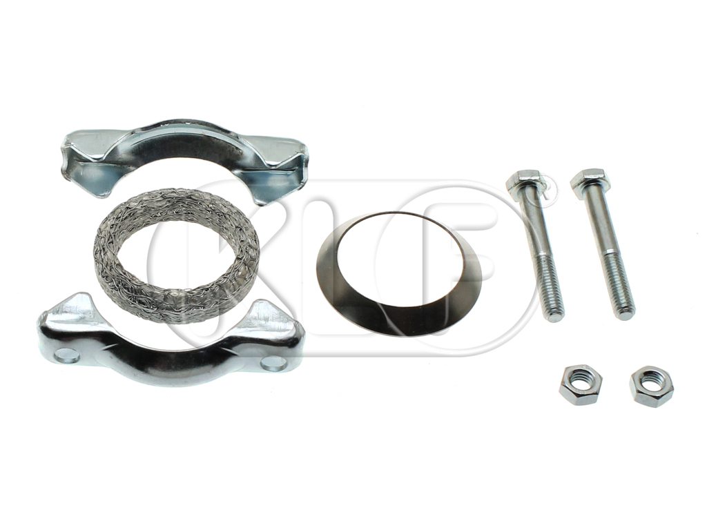 Clamp Heat Exchanger/muffler year 8/55-12/62 Clamp Heat Exchanger/muffler year 8/55-12/62