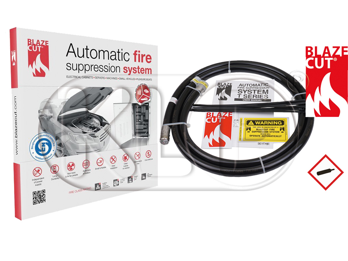 BLAZECUT Fire Suppression System , 2m BLAZECUT Fire Suppression System , 2m