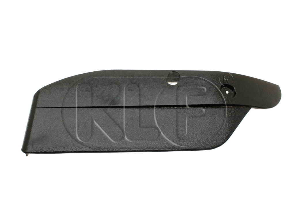 Cover Plate for seat frame right outer, plastic, year 08/72 - 07/75