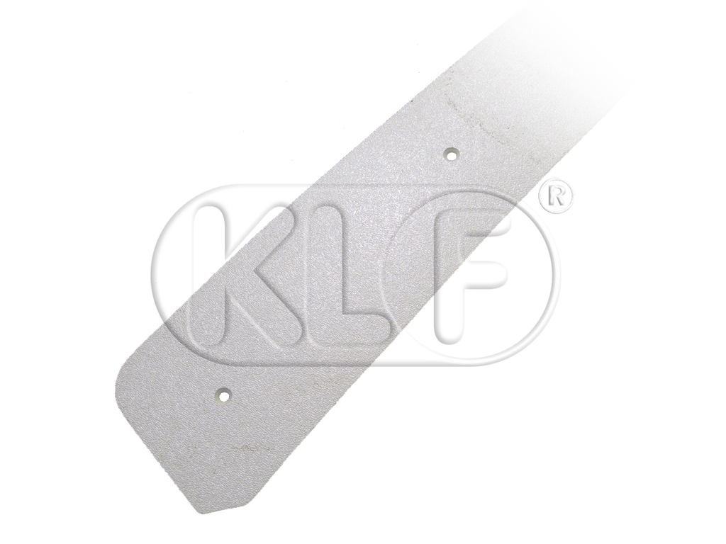 Cover for Header Bow inside, white, convertible year 8/71-7/72 Cover for Header Bow inside, white, convertible year 8/71-7/72