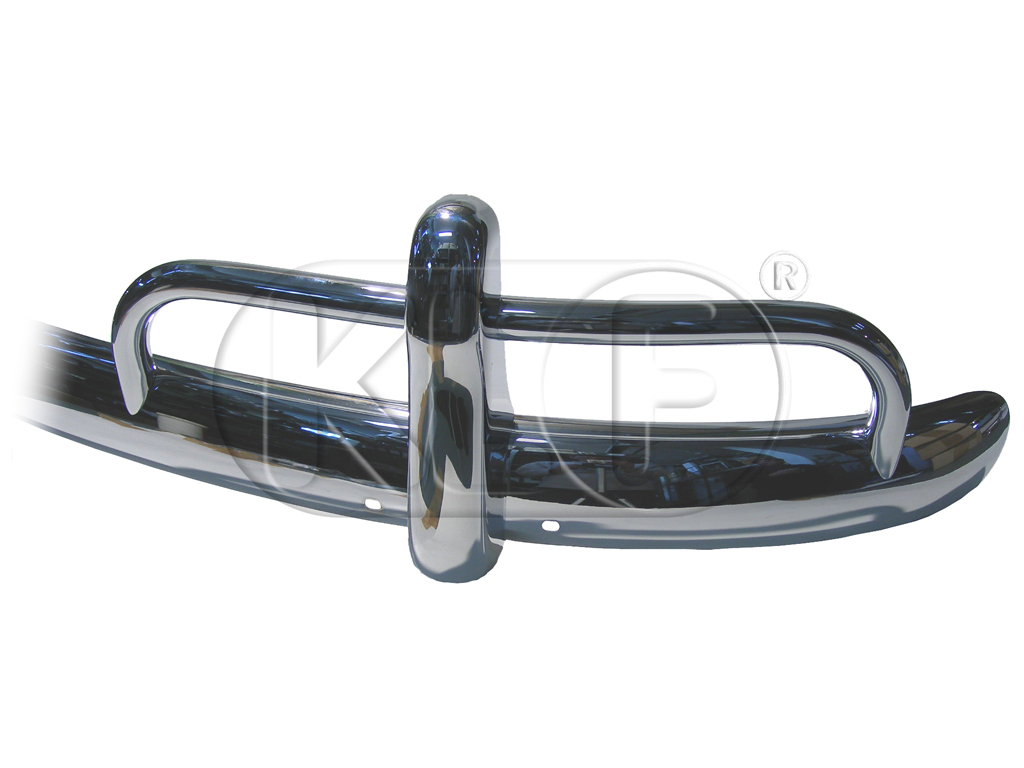 Bumper Blade rear, chrome, top quality, export version, year 9/52-7/67