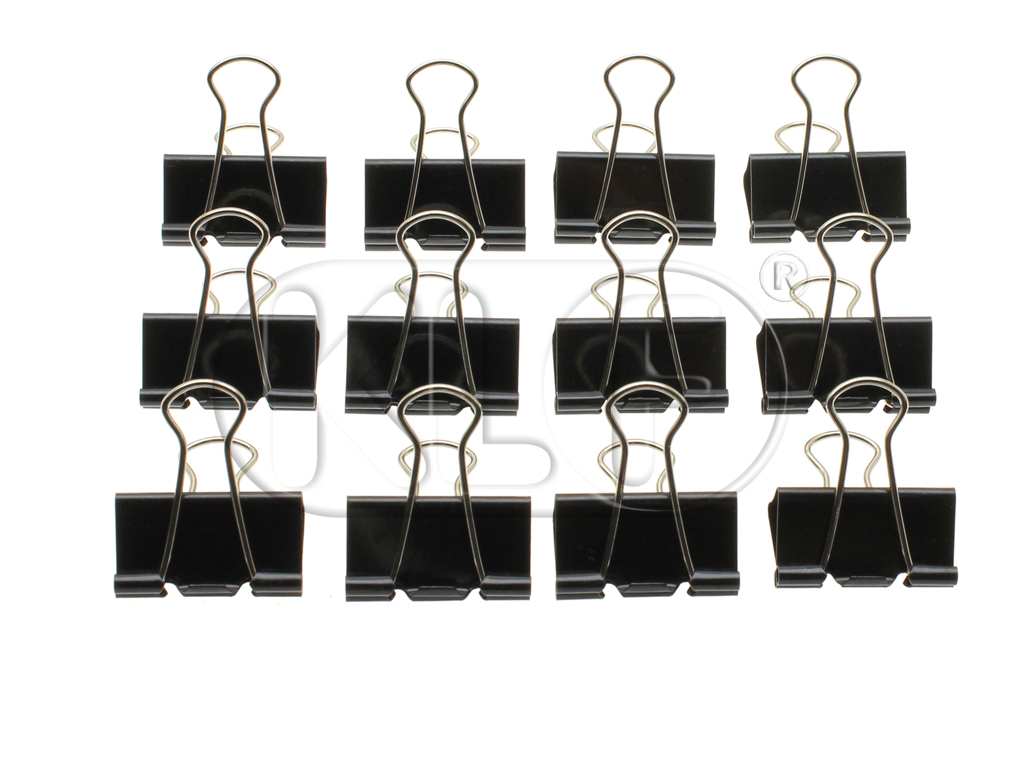 clamps for headliner instalation, set of 12