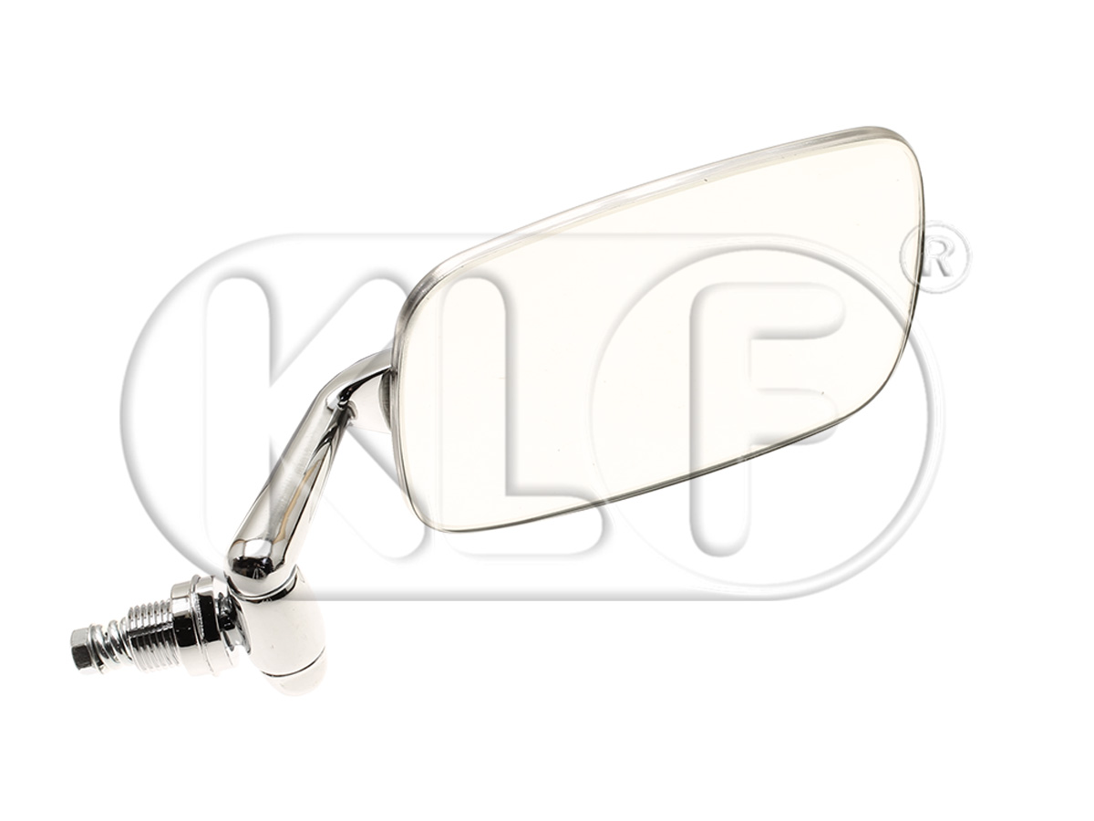 outside mirror right, sedan stainless steel, year 8/67 on