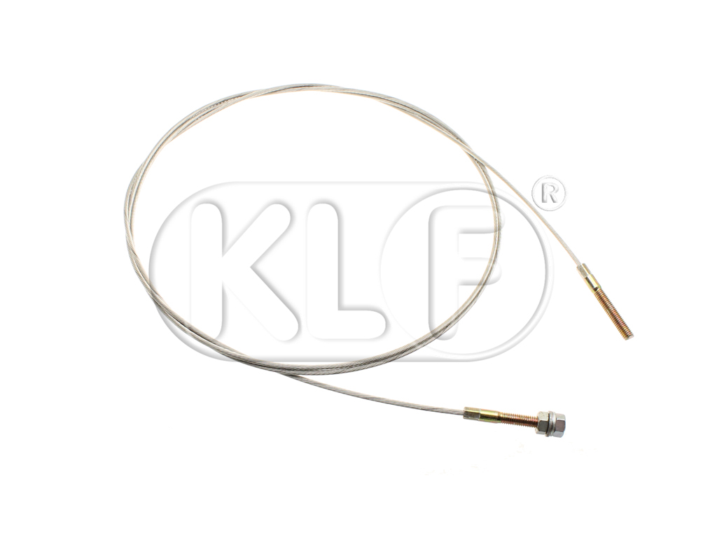 Rear Tension Cable, convertible, year 67 on (starting at chassis # 157250033 )