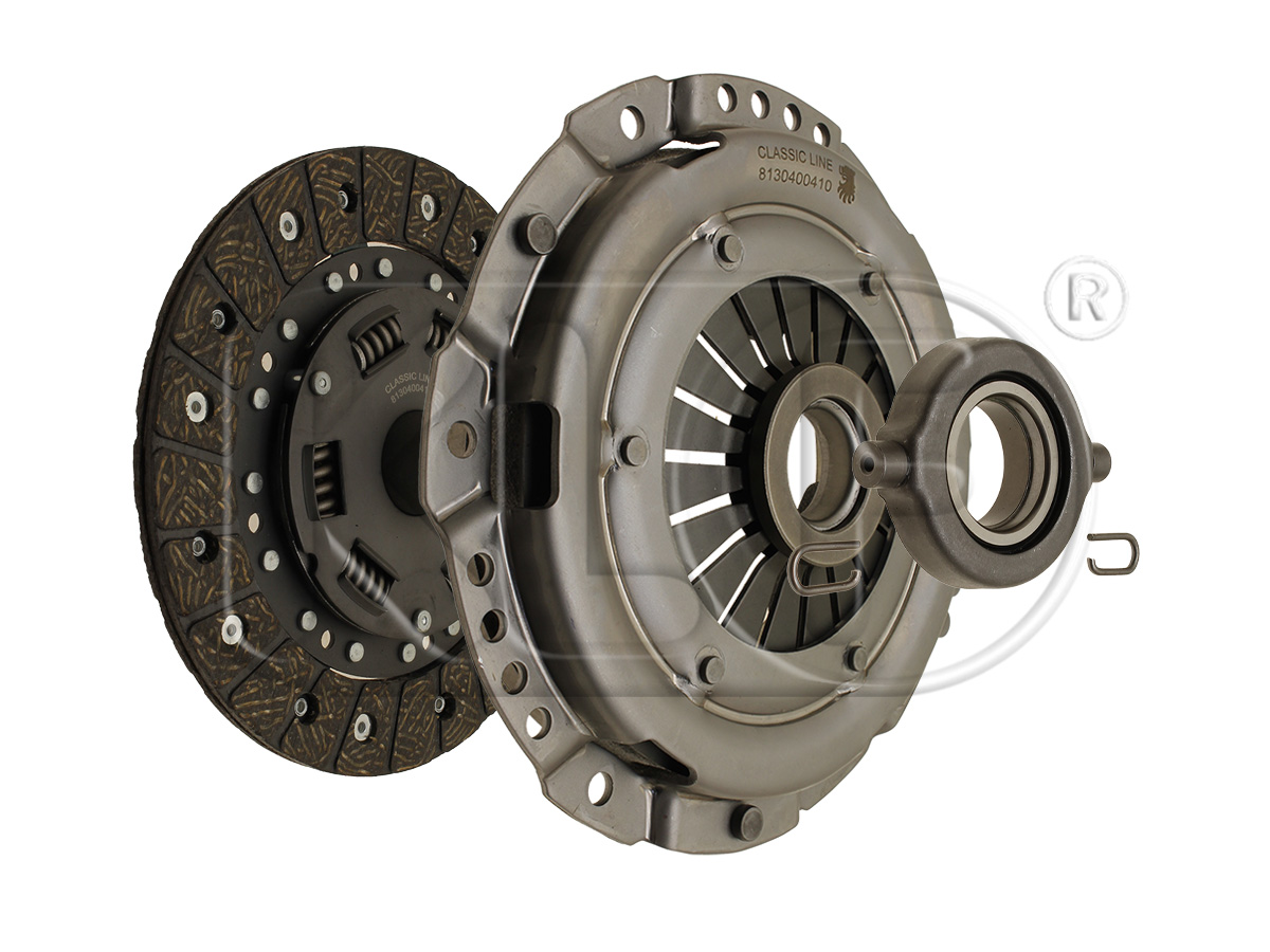 Clutch Kit, 1200-1300ccm, 180mm, alternativ quality, year thru 07/70
