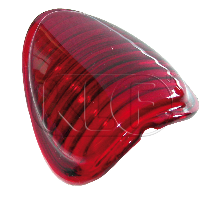 Rückleuchtenglas oben, Glas, Bj. 10/52 - 09/55 Rückleuchtenglas oben, Glas, Bj. 10/52 - 09/55
