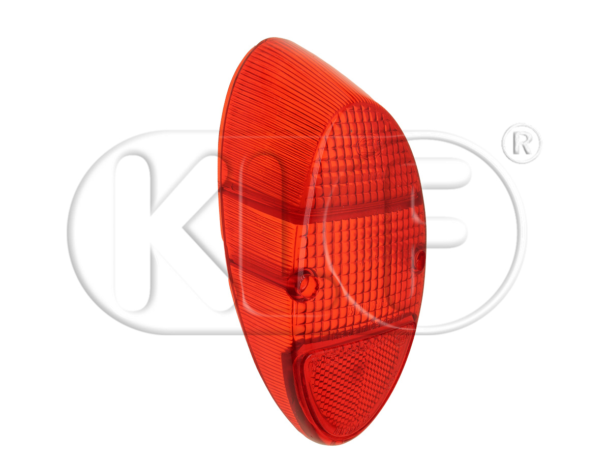 Taillight Lens, red, year 05/61 - 07/67