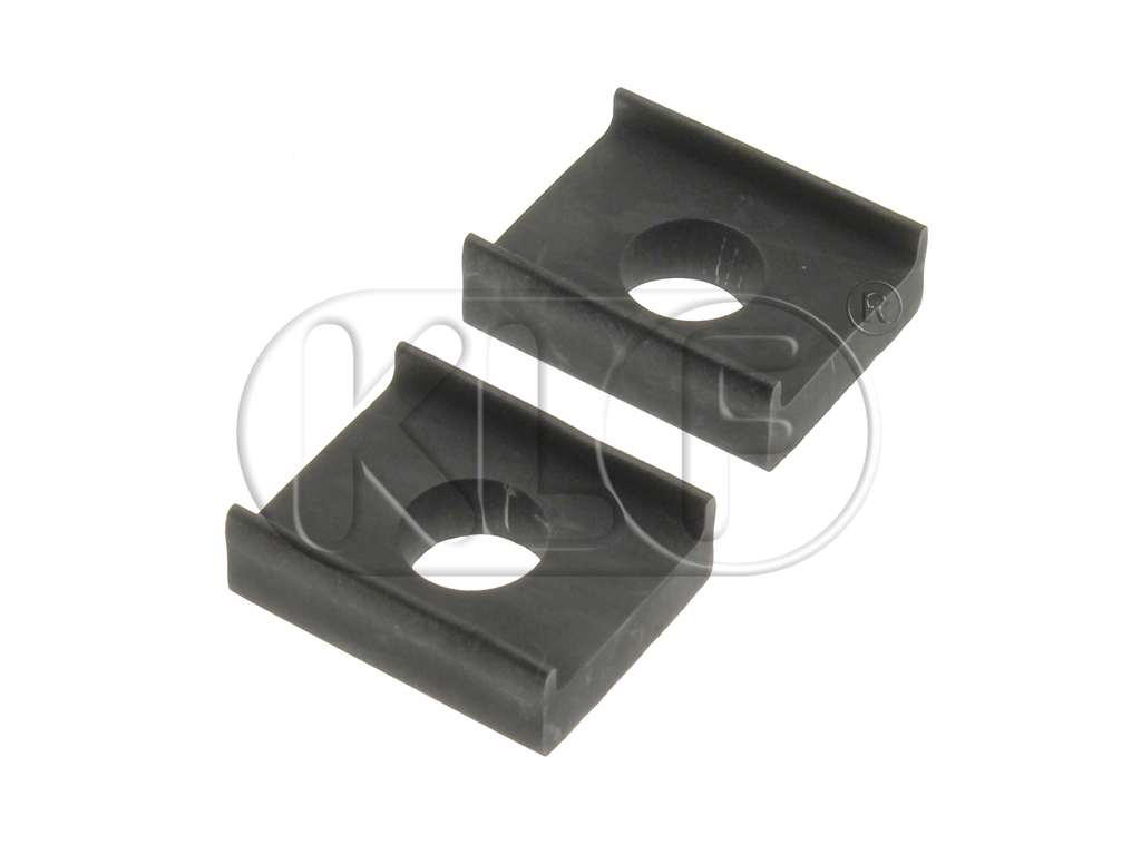 Shockpad, body to front beam, upper (pair), year 10/52 on (not 1302/ 1303) Shockpad, body to front beam, upper (pair), year 10/52 on (not 1302/ 1303)