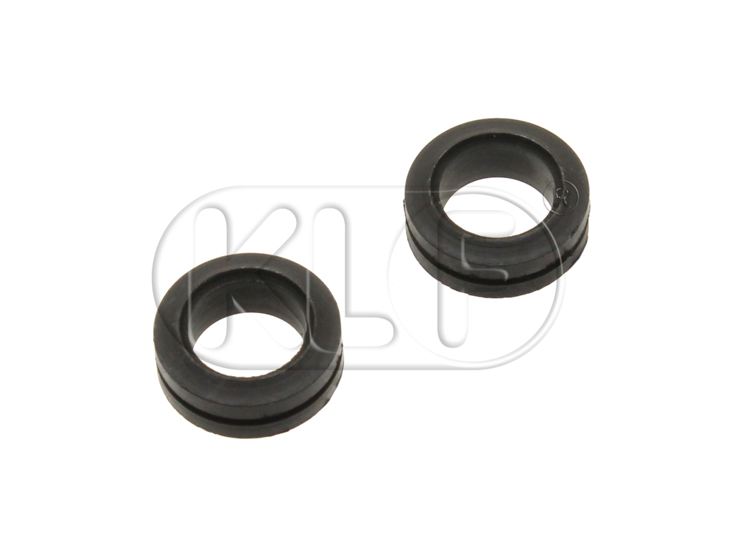 Grommets for Wiper Shaft, PAIR year 8/69 on (not 1303) Grommets for Wiper Shaft, PAIR year 8/69 on (not 1303)