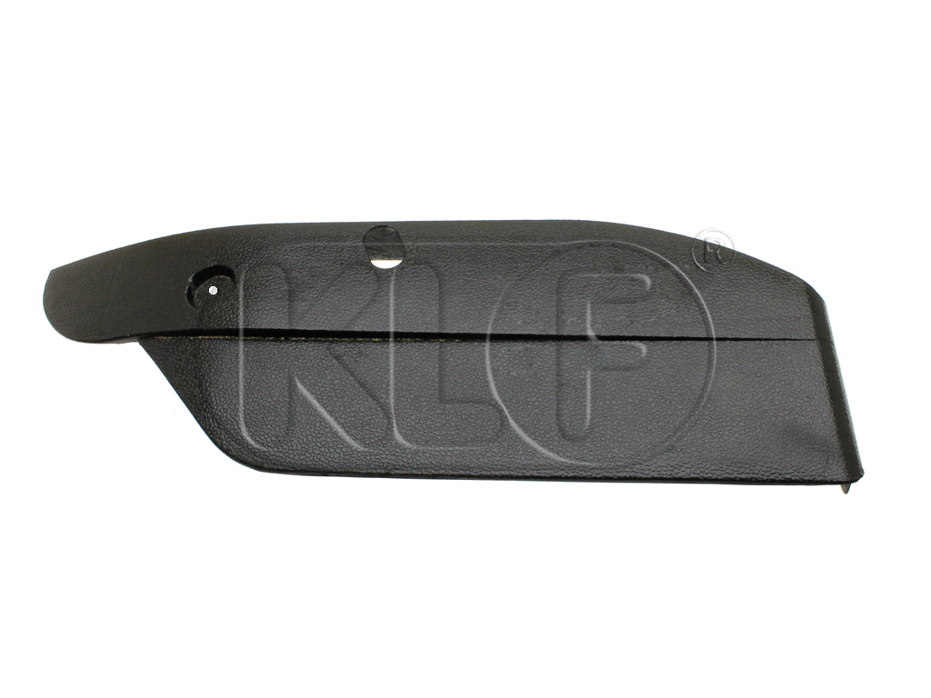 Cover Plate for seat frame left outer, plastic, year 08/72 - 07/75