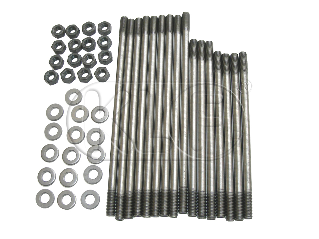 Head Stud Kit, for dual port cylinder heads, M8