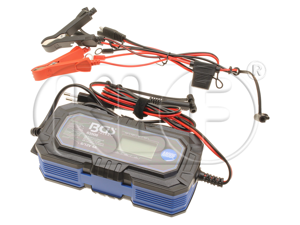 Digitales Batterie-Ladegerät 6/12V / 4A