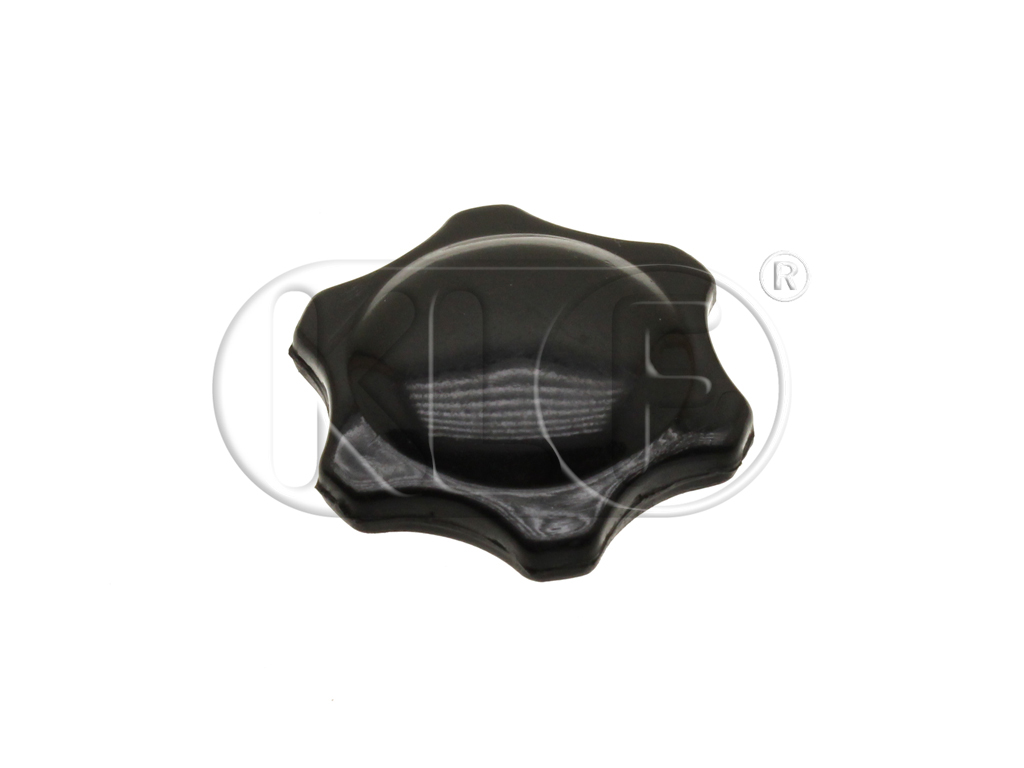Knob for Heating Control, black, year thru 7/64 Knob for Heating Control, black, year thru 7/64