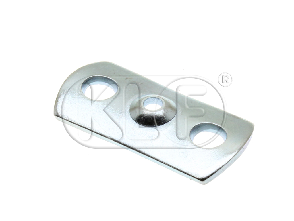 Plate for Emergency Brake Cable, year 8/64 on Plate for Emergency Brake Cable, year 8/64 on