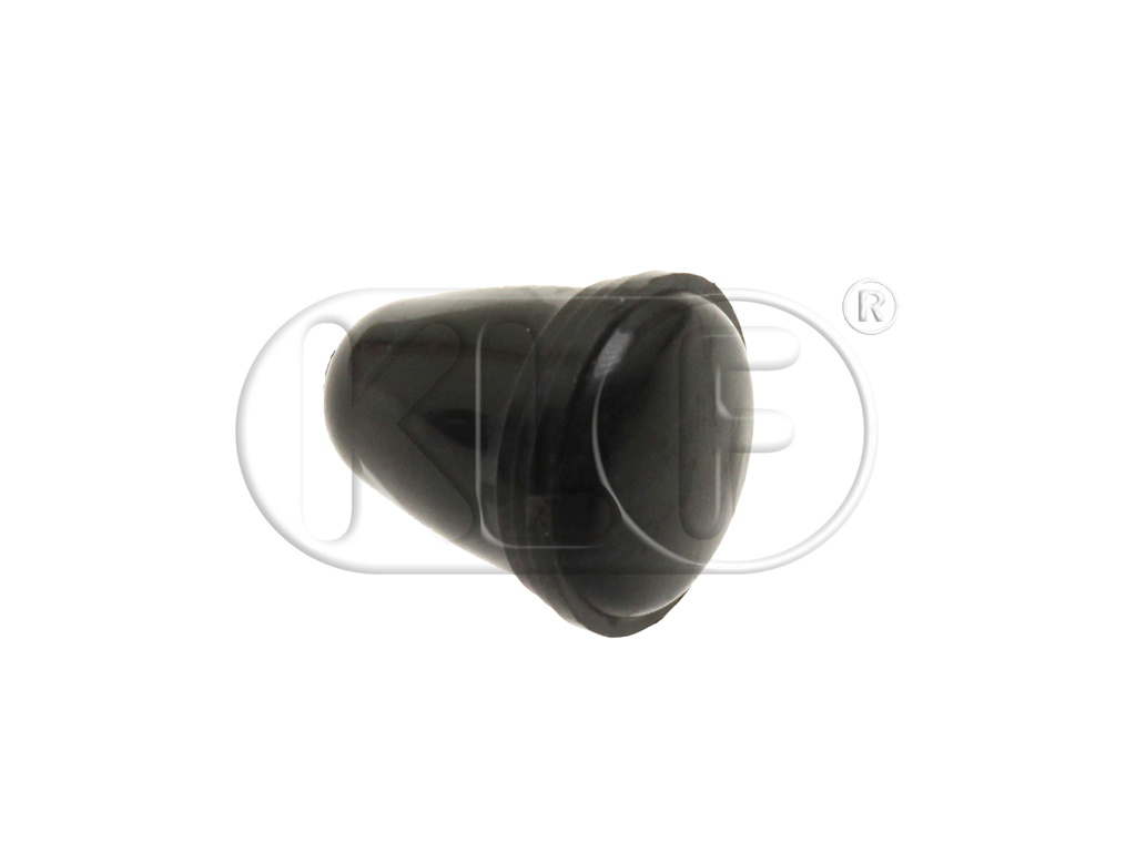Knob for Wiper without Squirter, black, 4 mm thread, year 8/60-7/67 Knob for Wiper without Squirter, black, 4 mm thread, year 8/60-7/67