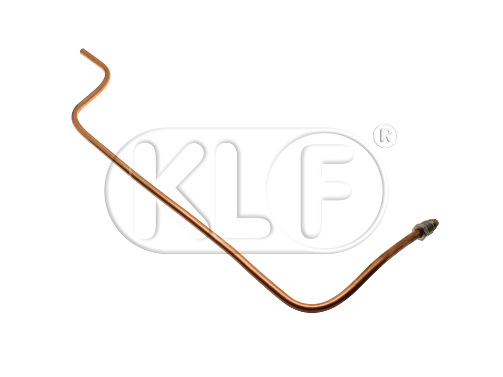 Fuel Line, chassis to pump, 8mm outer diameter, 18-22kW (25-30 PS) year thru 09/52 