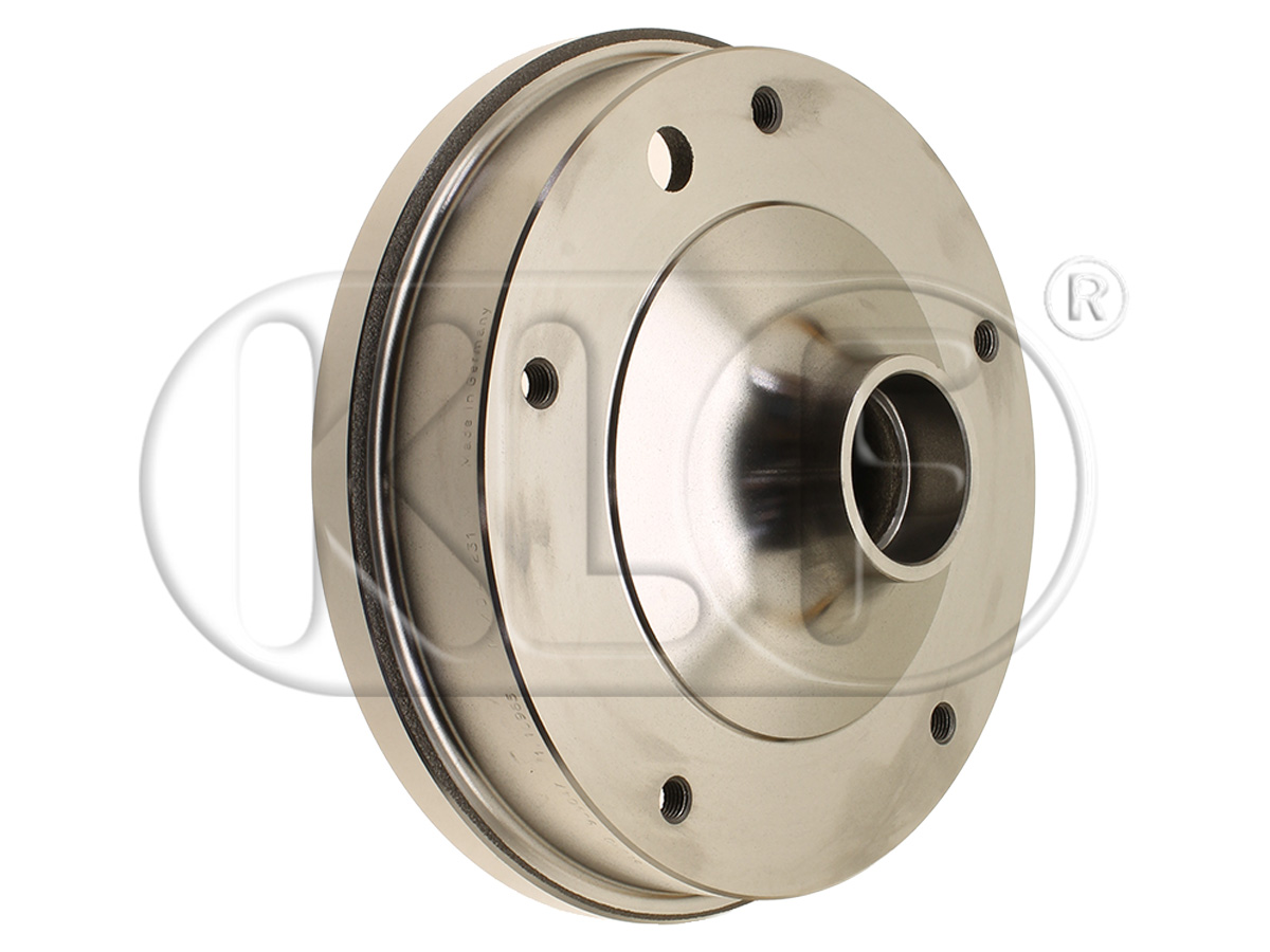 Brake Drum front, Top Quality, year 10/57 - 07/65