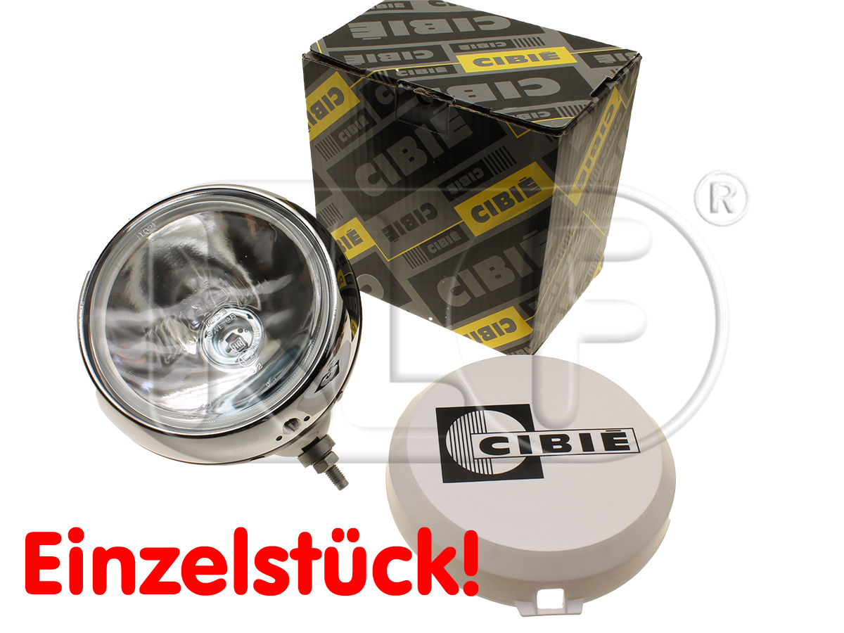 Headlight, Cibie Oscar, diameter 180mm clear glas