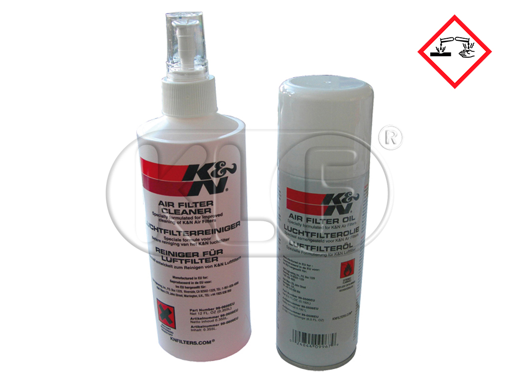 Reinigungsset für K & N Luftfilter

Inhalt Filteröl: 200ml
Inhalt Reinigunsspray: 355ml