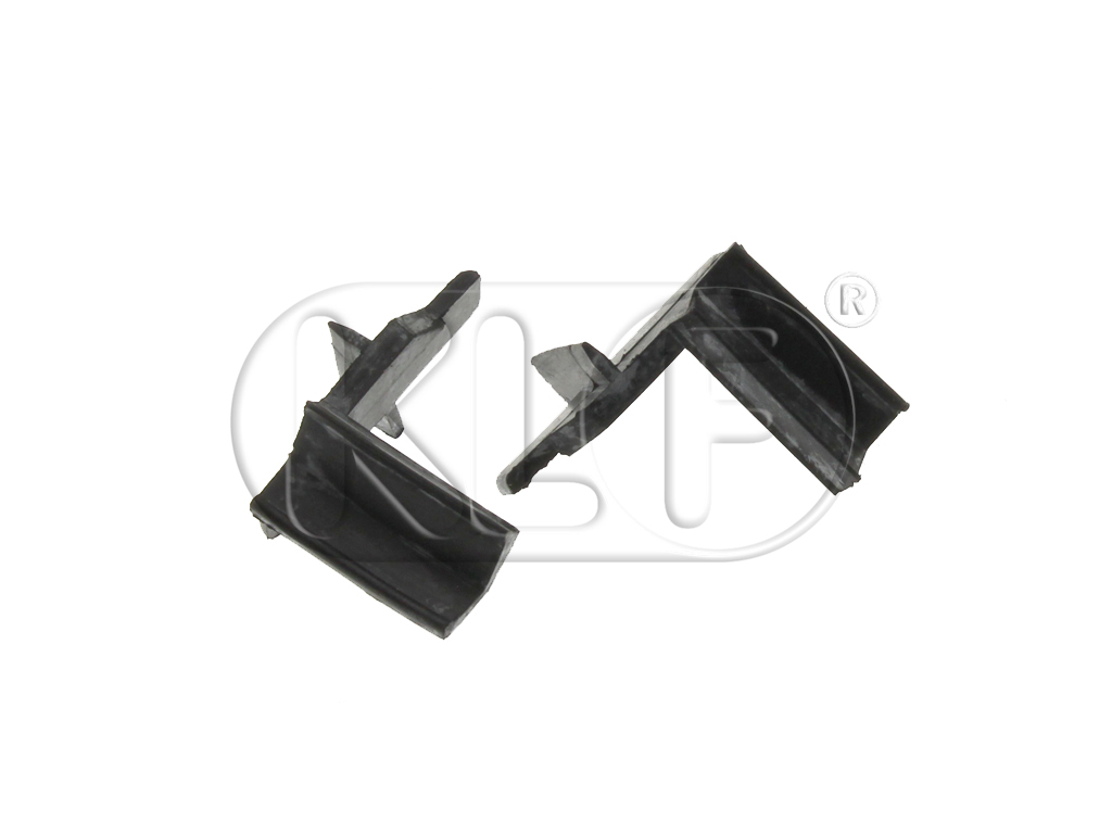 Rubber Wedges for Quarter Window, front, pair, year thru 7/64 Rubber Wedges for Quarter Window, front, pair, year thru 7/64