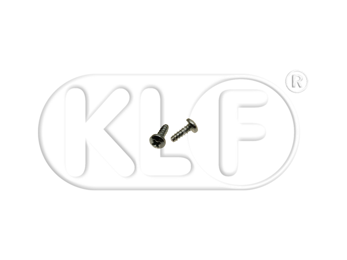 Screws for hook convertible top, from year 08/60 Screws for hook convertible top, from year 08/60