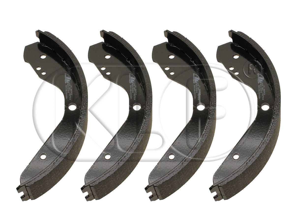 Bremsbacken, vorne, nur 1302/1303, Top Qualität, ab Bj. 08/70 (45mm), Satz (4 Stück)