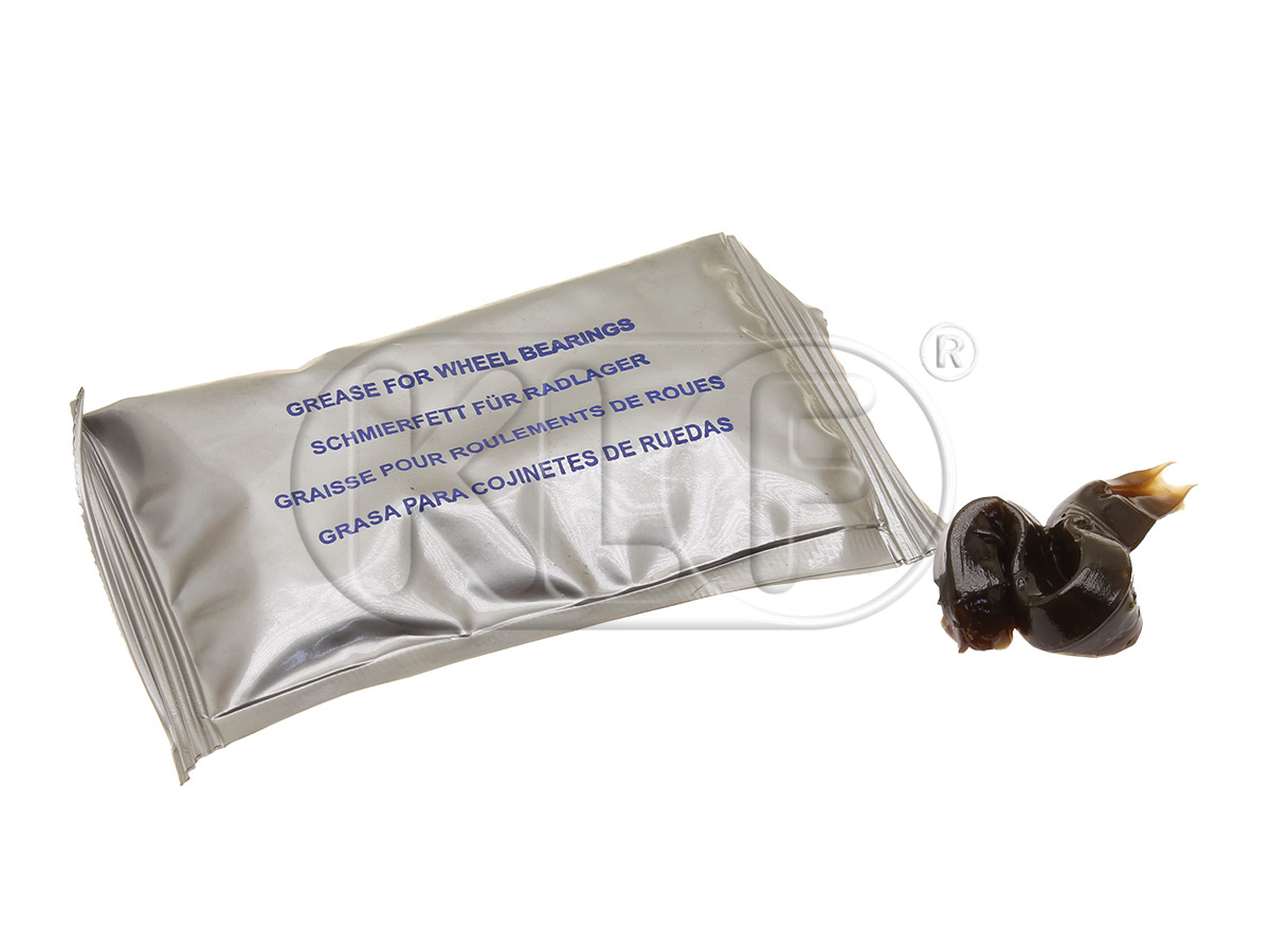 Roller bearing grease, for wheel bearing, 18 g bag Roller bearing grease, for wheel bearing, 18 g bag
