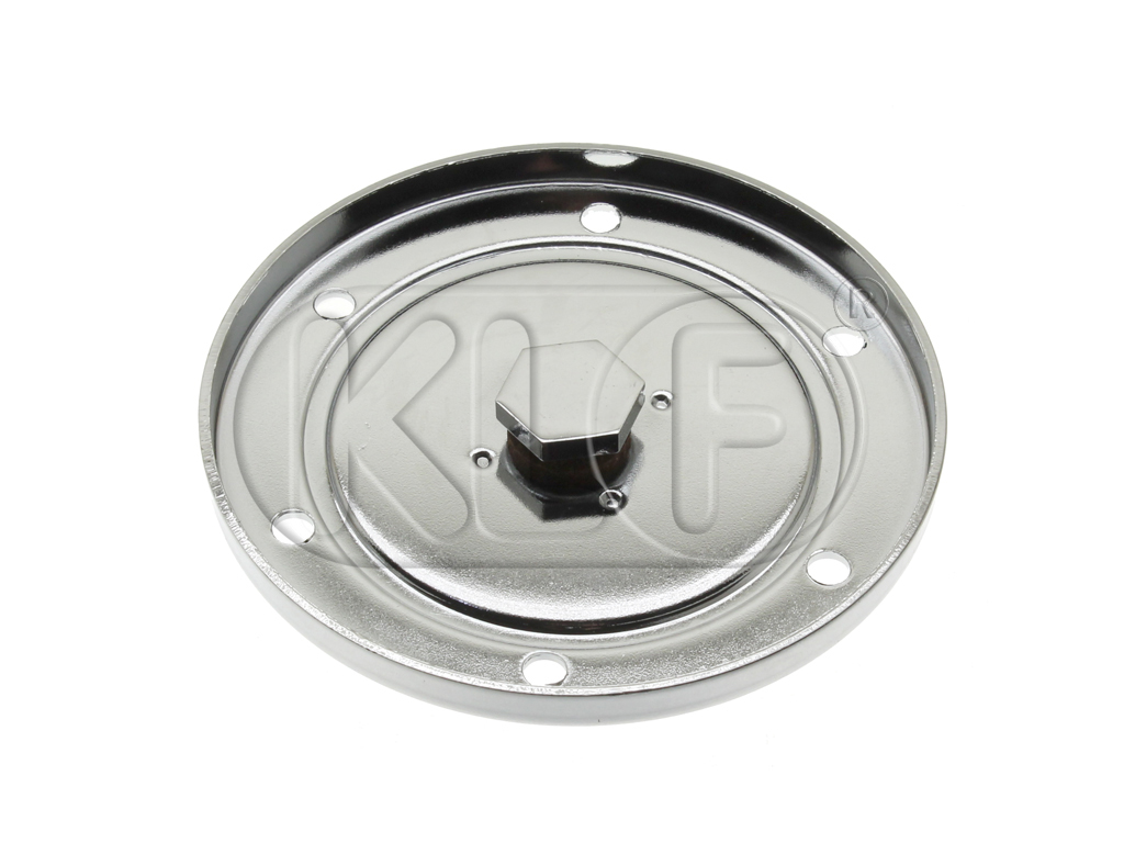 Oil Strainer Cover with Drain Hole, 25-37 kW (34-50 PS), chrome Oil Strainer Cover with Drain Hole, 25-37 kW (34-50 PS), chrome