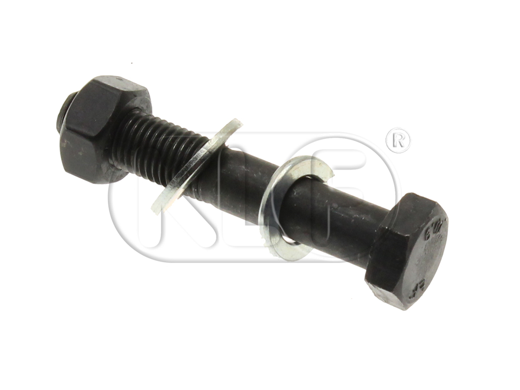 Shock Absorber Bolt rear, lower only IRS axle, incl. nut and washers