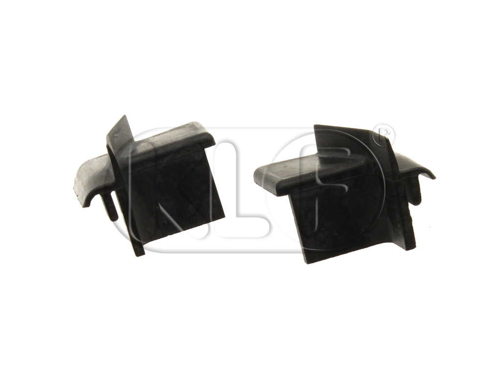 Rubber Wedges for Rear of Door, pair, year 8/64 on Rubber Wedges for Rear of Door, pair, year 8/64 on