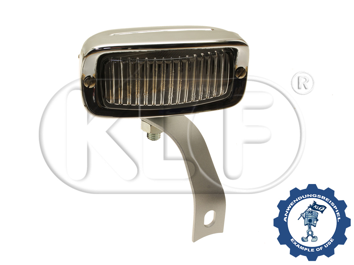 Back-Up Light Mounting Bracket, right, year thru 07/67