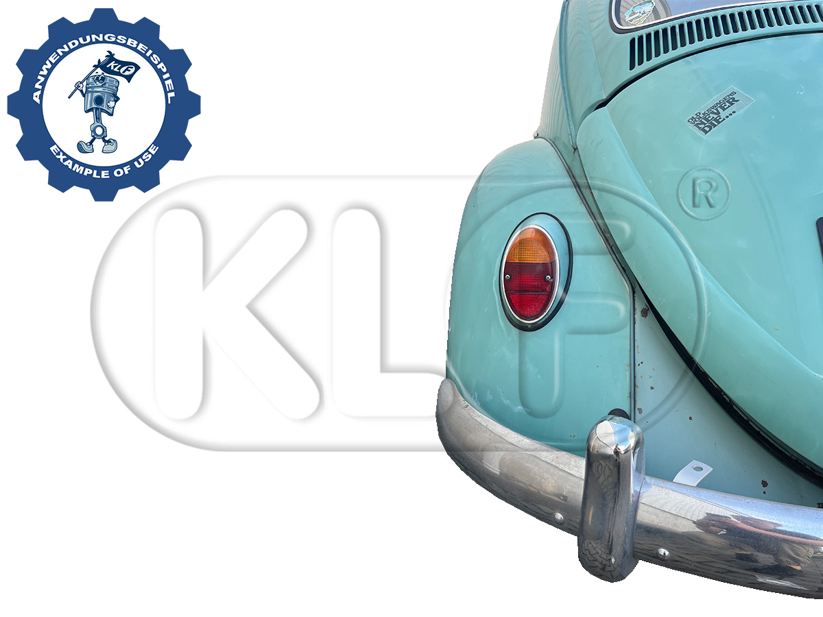 Back-Up Light Mounting Bracket, left, year thru 07/67