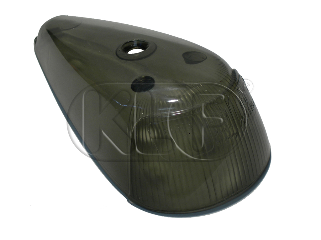 Turn Signal Lens, smoke, year 11/63-7/74 Turn Signal Lens, smoke, year 11/63-7/74