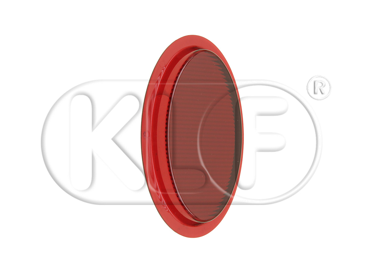 Inner lens, plastic lens between glass lens and reflector, year 10/55 - 04/61 Inner lens, plastic lens between glass lens and reflector, year 10/55 - 04/61
