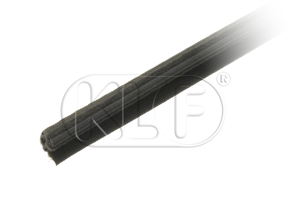 Door Window Felt Channel, top & rear, year 10/52 on Door Window Felt Channel, top & rear, year 10/52 on