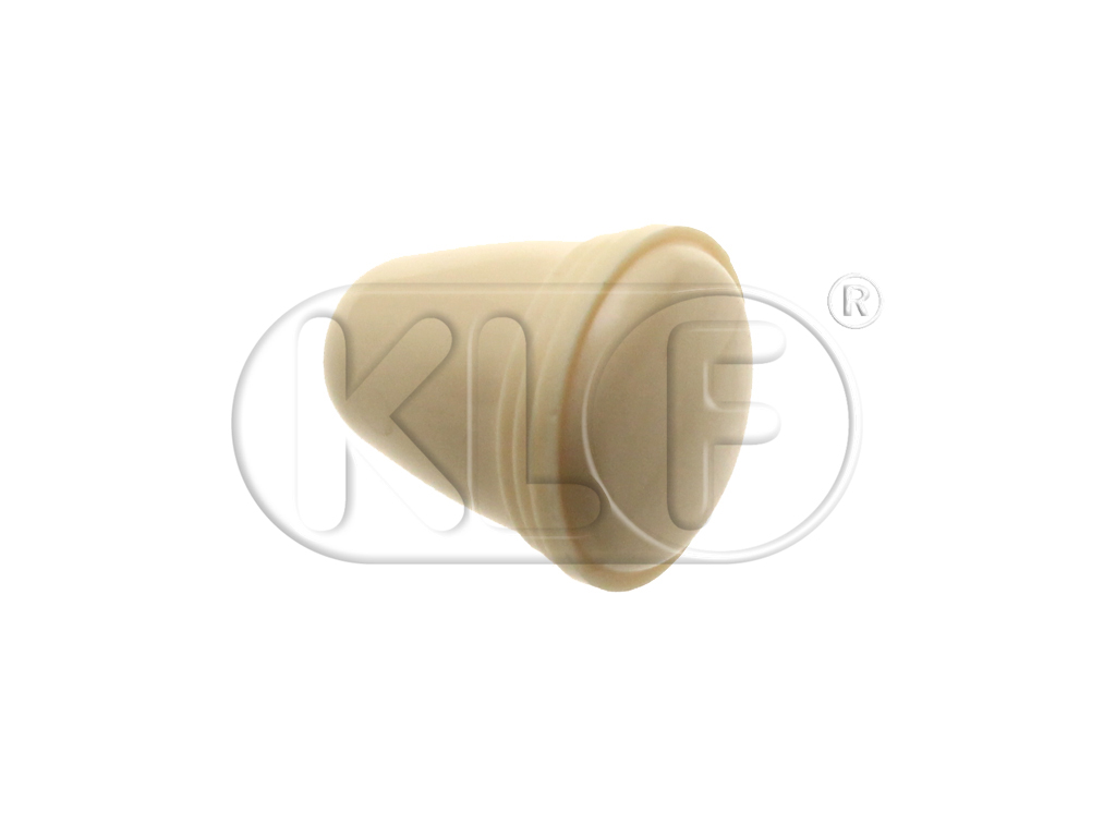 Knob for Wiper without Squirter, ivory, 4 mm thread, year thru 7/60 Knob for Wiper without Squirter, ivory, 4 mm thread, year thru 7/60