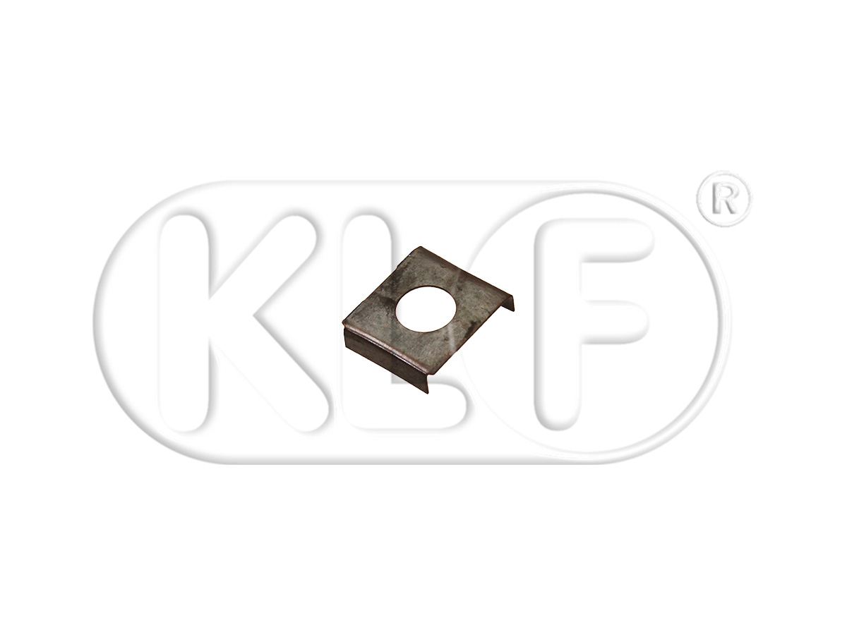 Clip for metal sunroof at center cable guide front, year 08/63 on  Clip for metal sunroof at center cable guide front, year 08/63 on