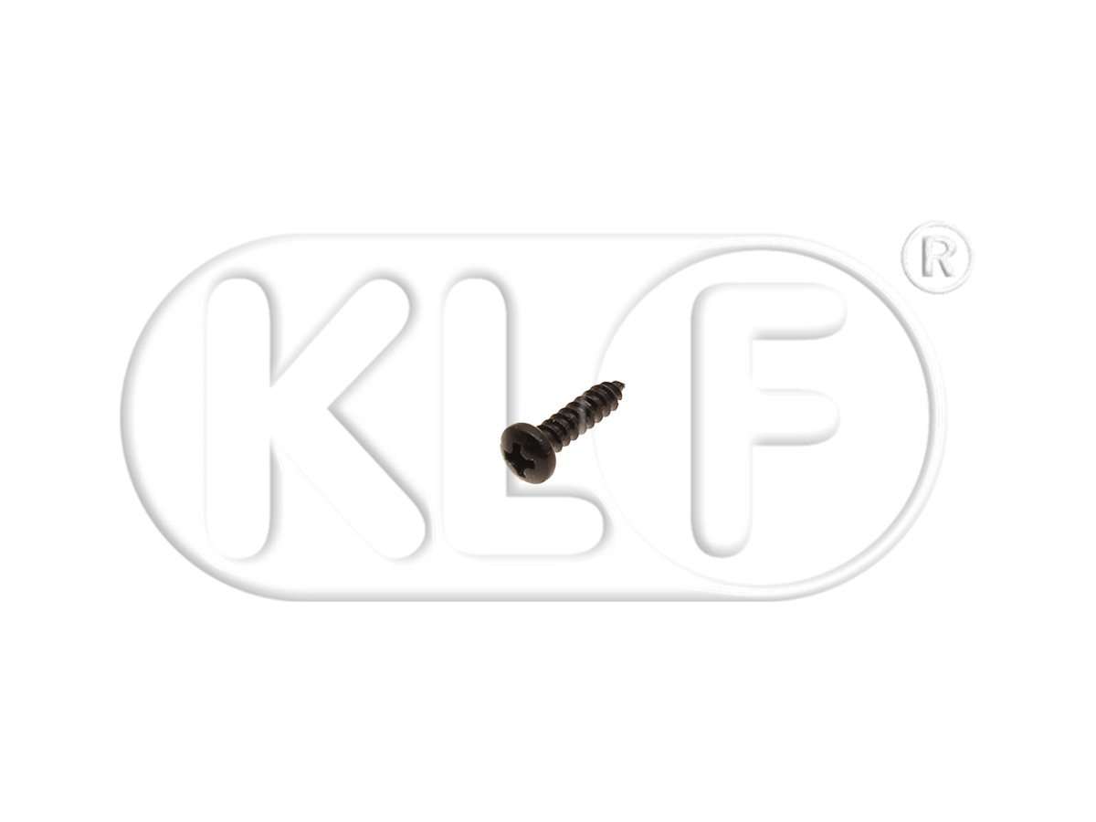 Upper screw for top alignment pin, convertible, year 08/72 on
