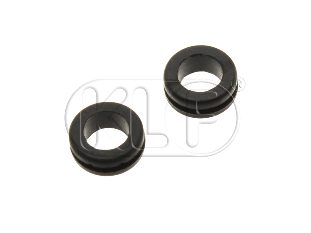 Grommets for Wiper Shaft, pair, year 8/57-7/64
