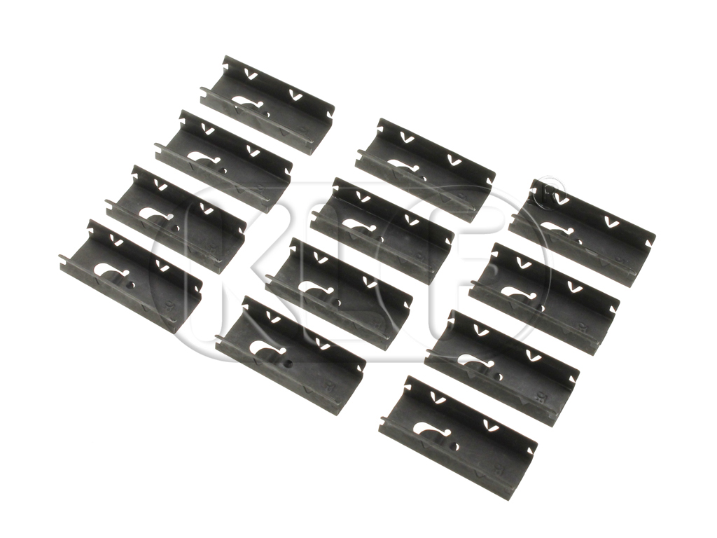 Clips for Felt Channel, set of 12, year 8/64 on Clips for Felt Channel, set of 12, year 8/64 on