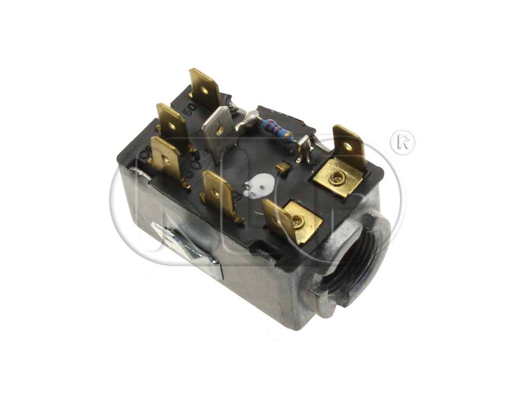 Switch for Emergency Flasher, year 8/67 on, not 1303 Switch for Emergency Flasher, year 8/67 on, not 1303